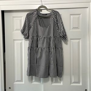 Nasty Gal gingham dress.